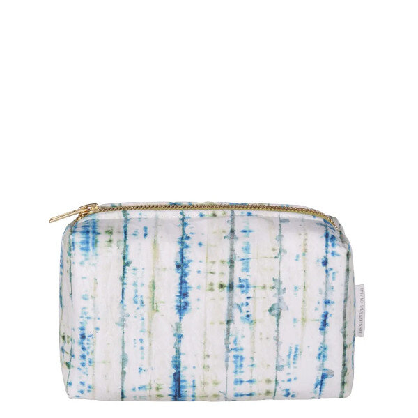 Shibori blue small washbag, Designers Guild