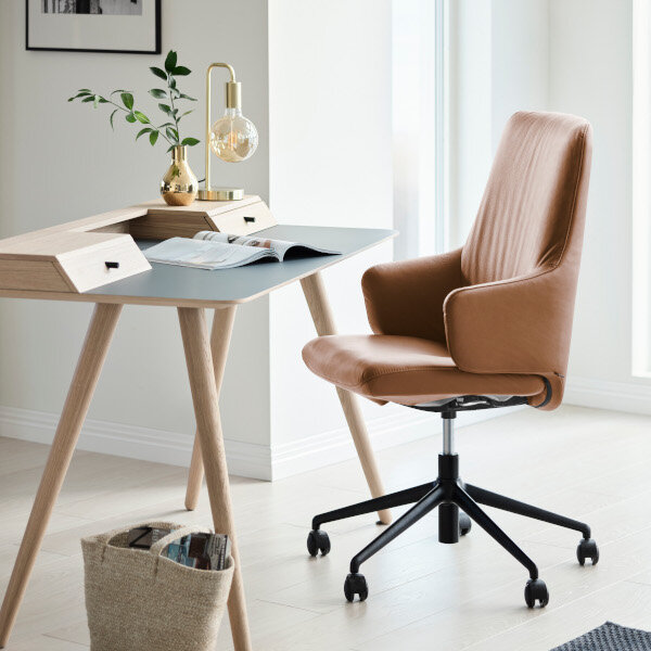 Laurel Home office hög rygg med arm, Stressless  11