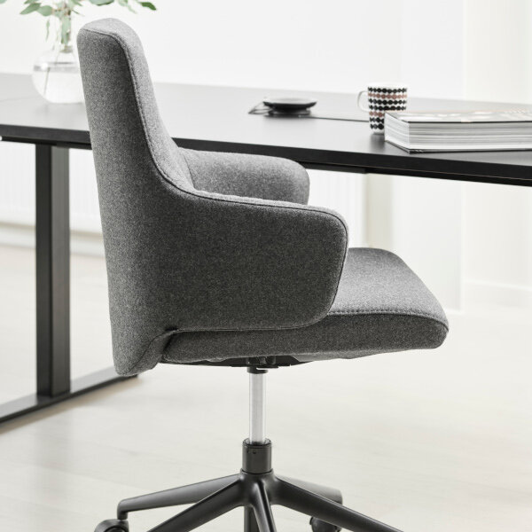 Laurel Home office låg rygg med arm, Stressless  7