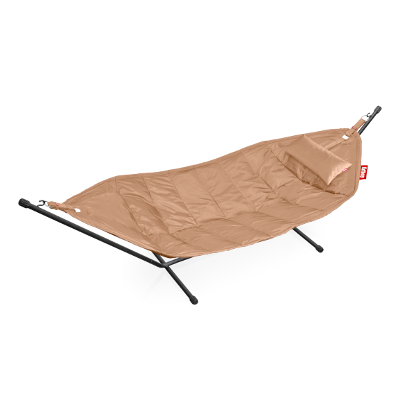 Headdemock hängmatta sesame incl. rack black & pillow, Fatboy