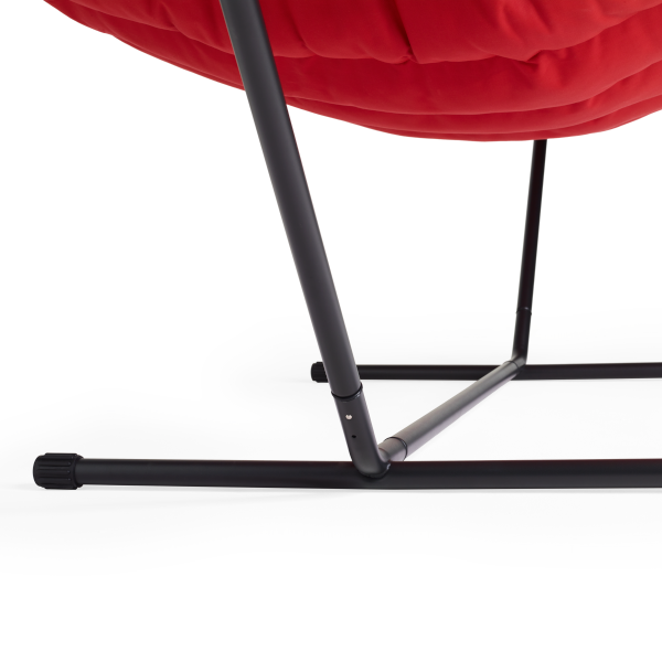 Headdemock hängmatta superb red incl. pillow & rack black, Fatboy  5