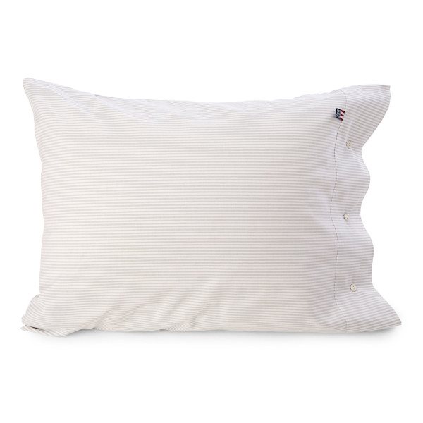 Pin Point Gray/White Pillowcase 50x60, Lexington