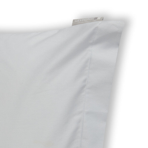 Hotel Cotton Sateen Lt Gray Pillowcase 50x60 cm, Lexington  1