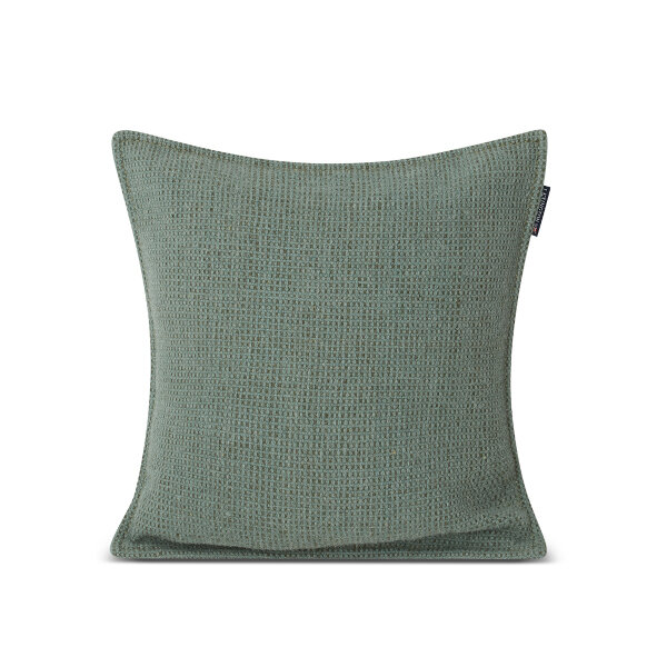 Structured Wool Mix/Cotton Pillow Cover green, 50x50, Lexington