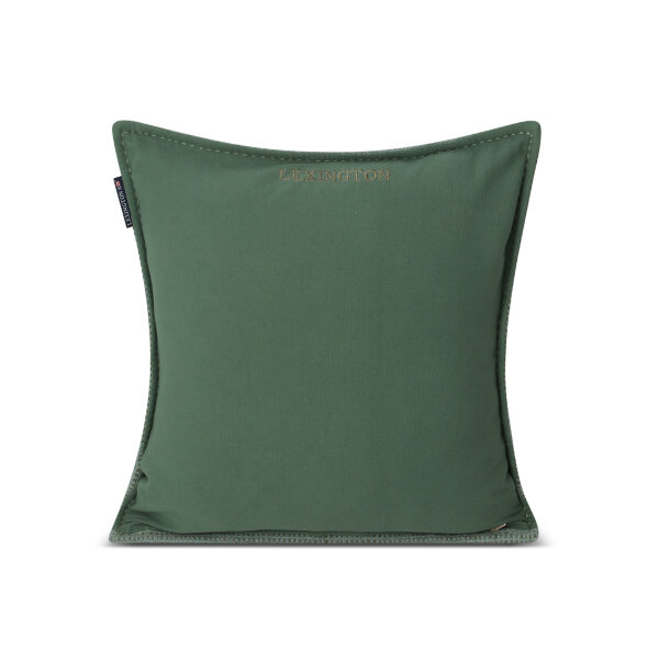 Structured Wool Mix/Cotton Pillow Cover green, 50x50, Lexington  1