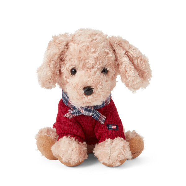 Lexington Teddy Dog Beige/Red, One Size, Lexington