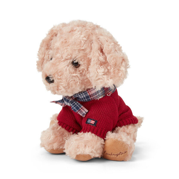 Lexington Teddy Dog Beige/Red, One Size, Lexington  1