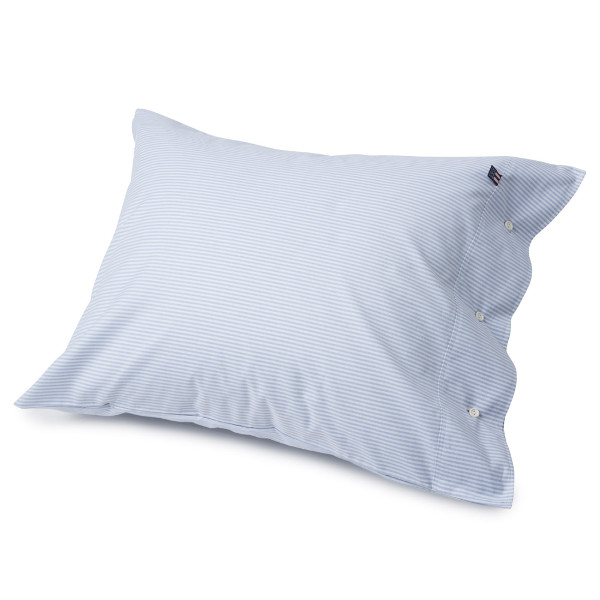 Pin Point Blue/White Pillowcase, Lexington