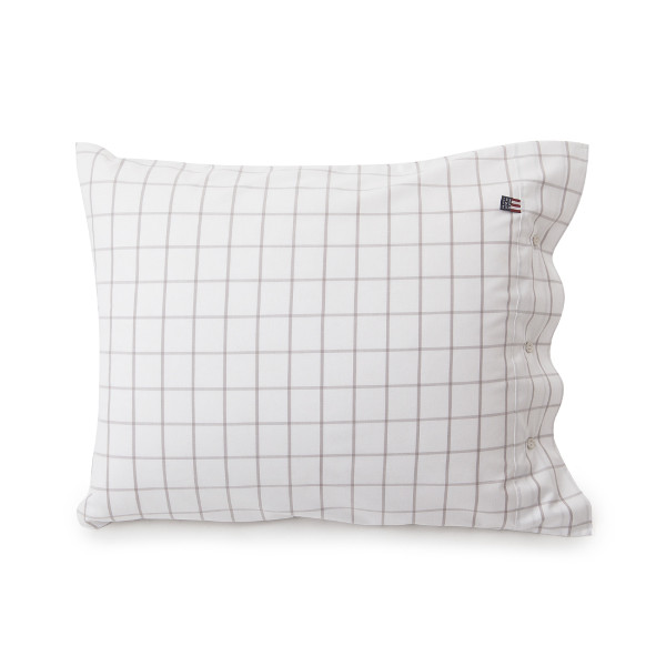 Pin Point Shaker Gray Pillowcase, Lexington