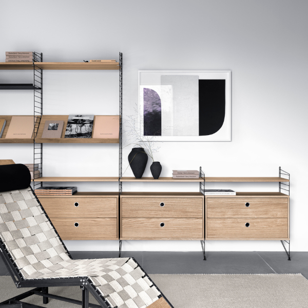 System hyllplan 78x30 cm, String Furniture  10