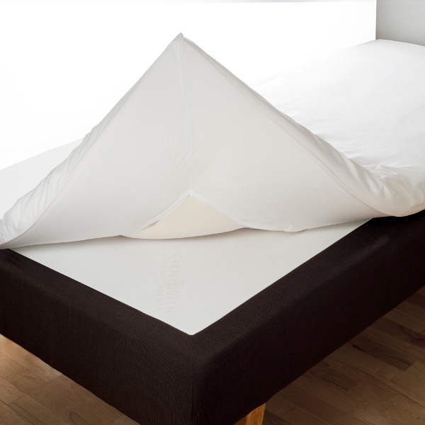 Kuvertlakan percale 90 x 200 vit ekologisk bomull, Värnamo of Sweden