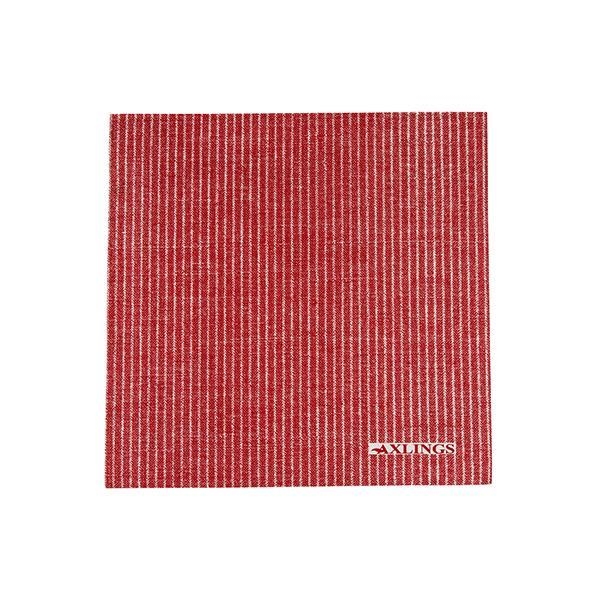 Pappservett 40x40 cm kritstreck röd 50-pack, Axlings Linne